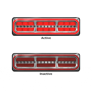 LED Autolamps 3854ARRM Stop/Tail/Sequential Indicator - Pair